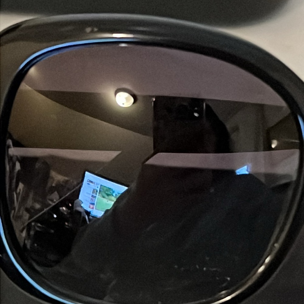 Coach HC8158 grey & black Gradient sunglasses - Picture 5 of 10